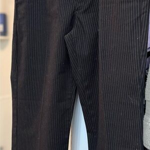 Dockers Black Pinstripe Dress Pants